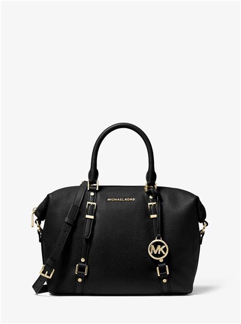 michael kors redford conv shldr|Bedford Legacy Medium Pebbled Leather Convertible Satchel.